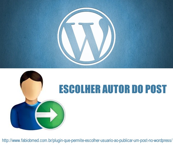 wordpress escolher autor para post