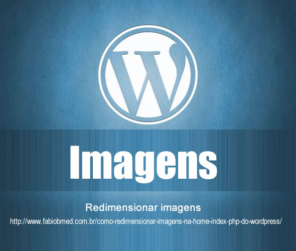 wordpress redimensionar imagens