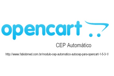 opencart CEP automatico